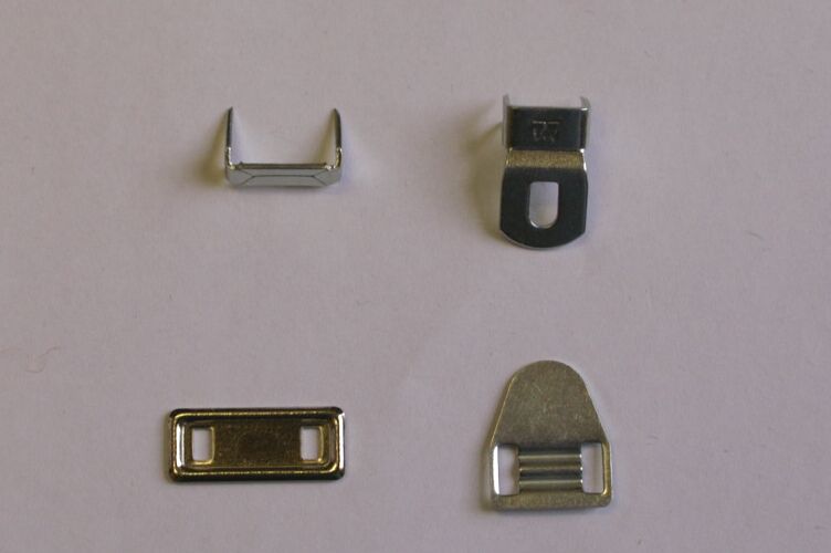 Trouser Fasteners - 100 x 4 piece Hook and Bars - Click Image to Close